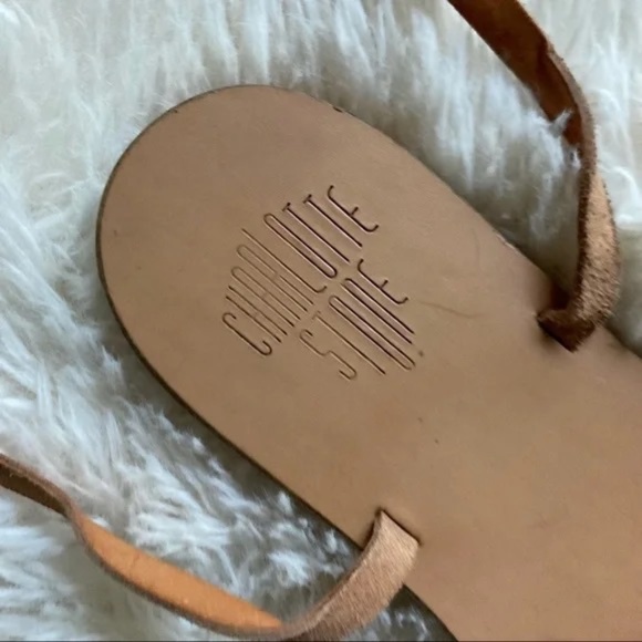 CHARLOTTE STONE Yvonne Ostrich Feather Sandals - Picture 9 of 11